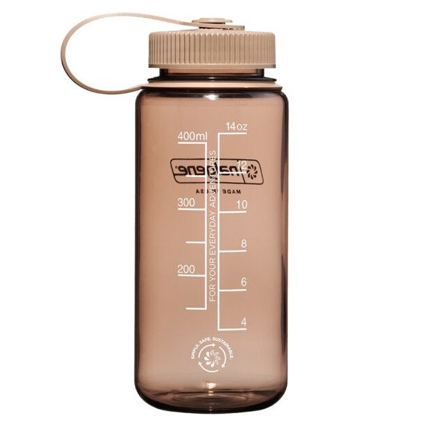 Nalgene Wide Mouth Sustain Bottle 0.5L - mocha
