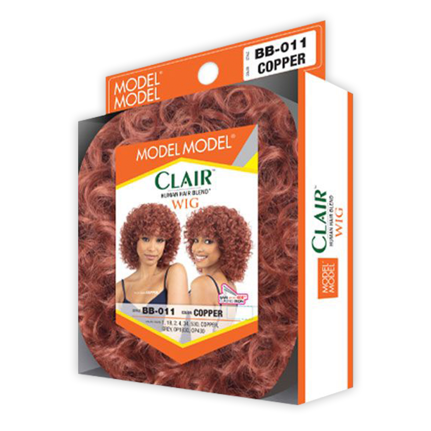 ModelModel Human Hair Blend Wig Clair BB-011
