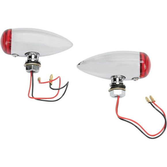 Drag Specialties Chrome Marker Lights Universal - GrayRef: drg0118 / ds282040