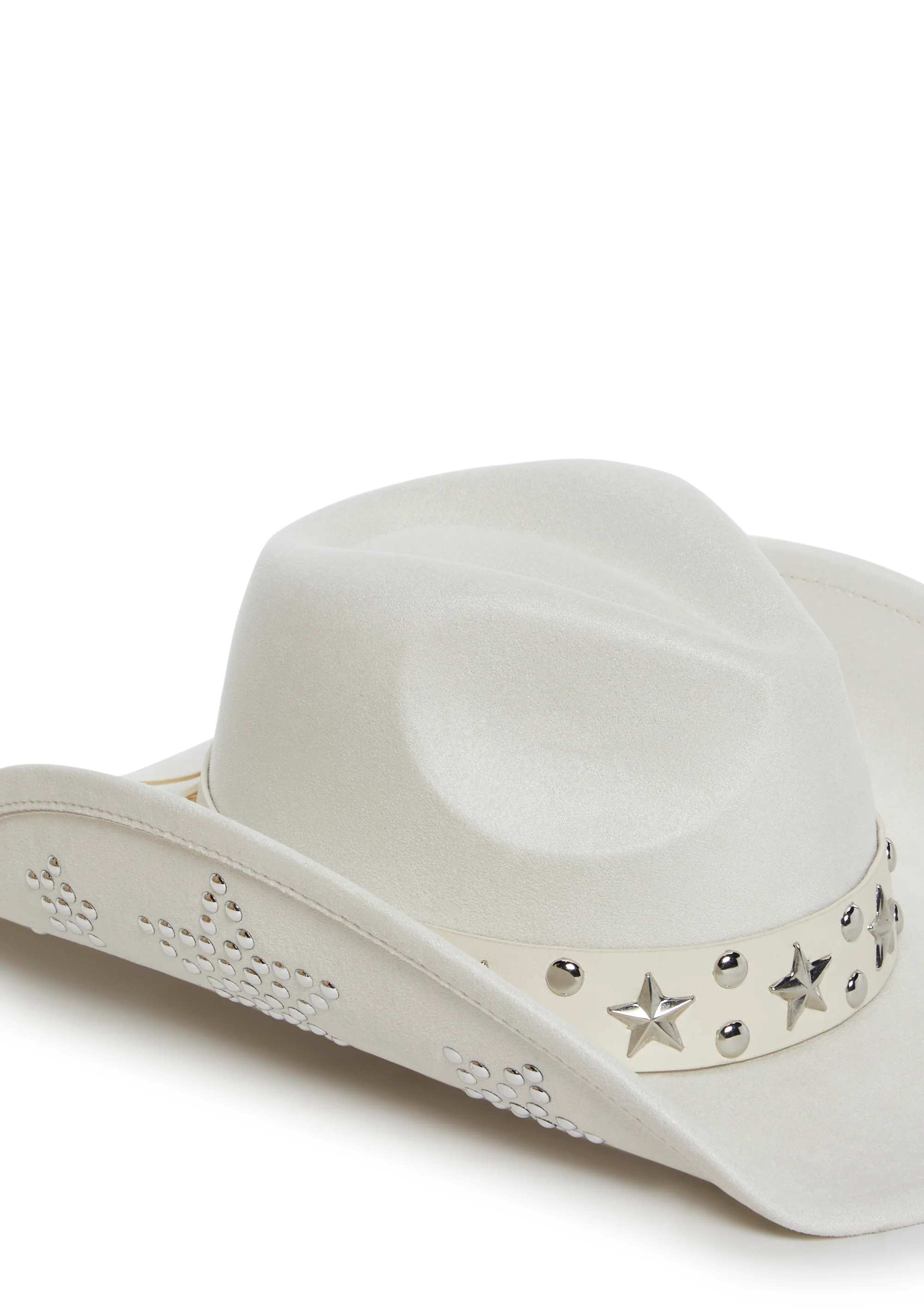 Cosmic Maven Cowboy Hat - White