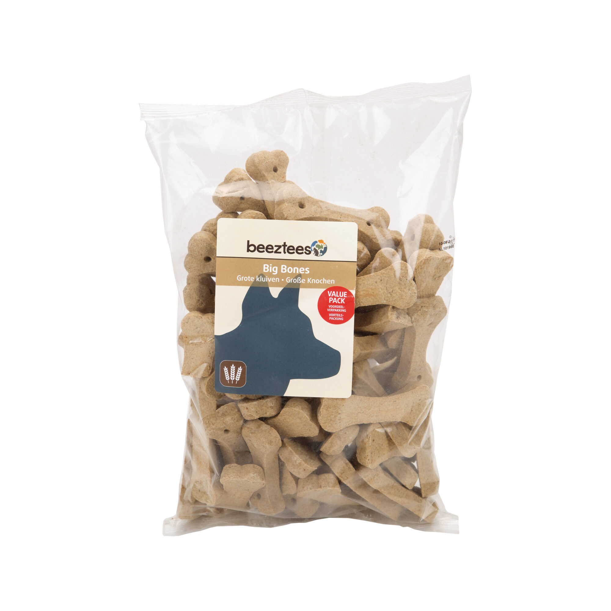 Beeztees Large Bone Dog Snack - Lamb and rice - 1 kg