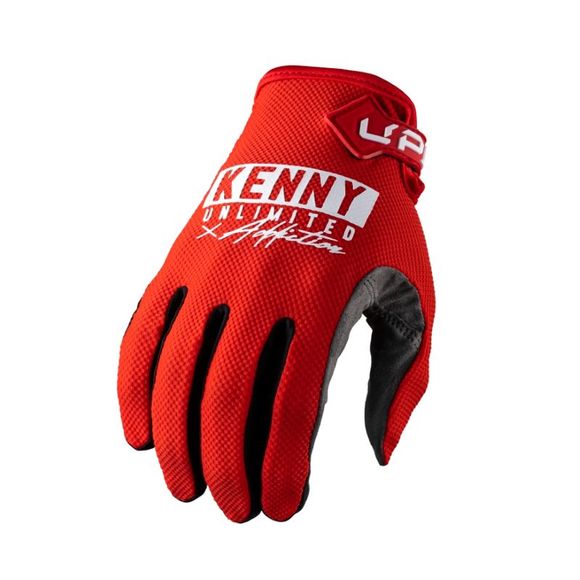 Kenny UP RED 2023 cross Gloves - Red / WhiteRef: KE1701
