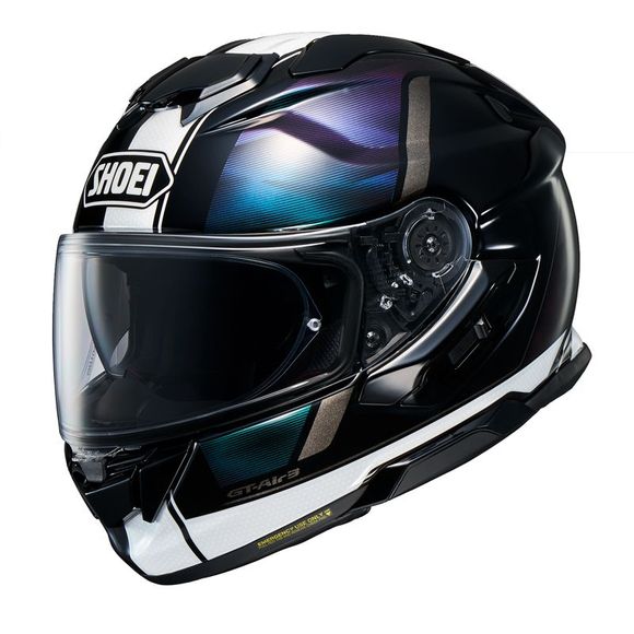 Casque intégral Shoei GT-AIR 3 - SCENARIO - Noir / BlancRef : SI0558