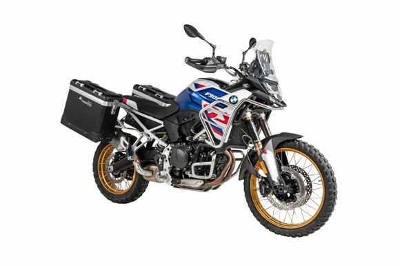 Touratech ZEGA Pro 38/45 suitcase - Black support included - Black anodizedBMW 900 F 900 GS - 2024 - 2026Ref: Trt00989A / 01-083-5787-0