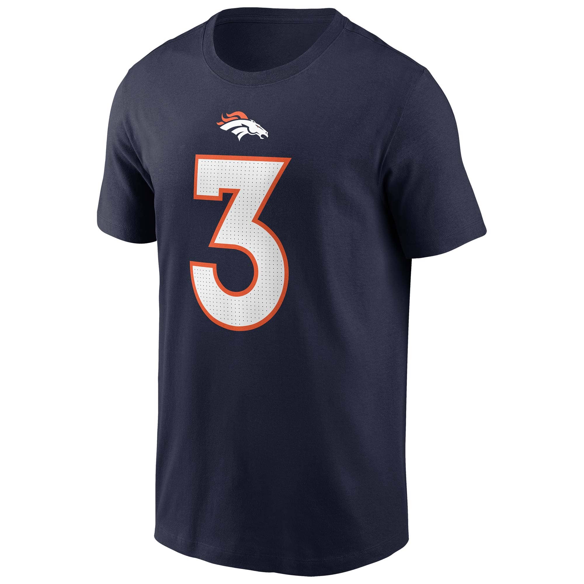 Russell Wilson #3 Denver Broncos Nike Player NFL T-Shirt Navy