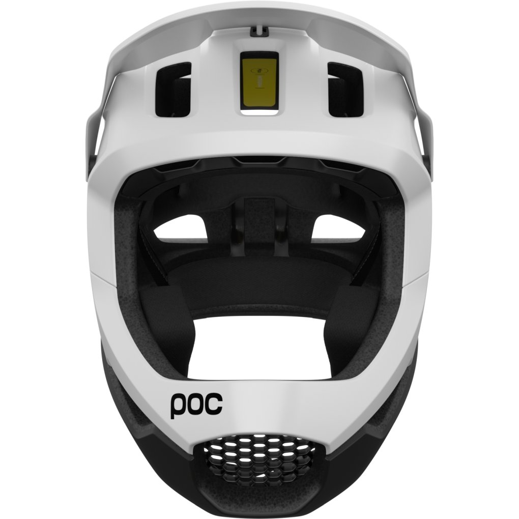 POC Otocon Race MIPS Helmet - 8347 hydrogen white/uranium black matt