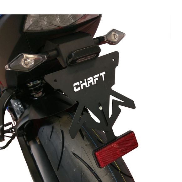 Support de plaque Chaft Noir - NoirRef : CH0481 / UL421