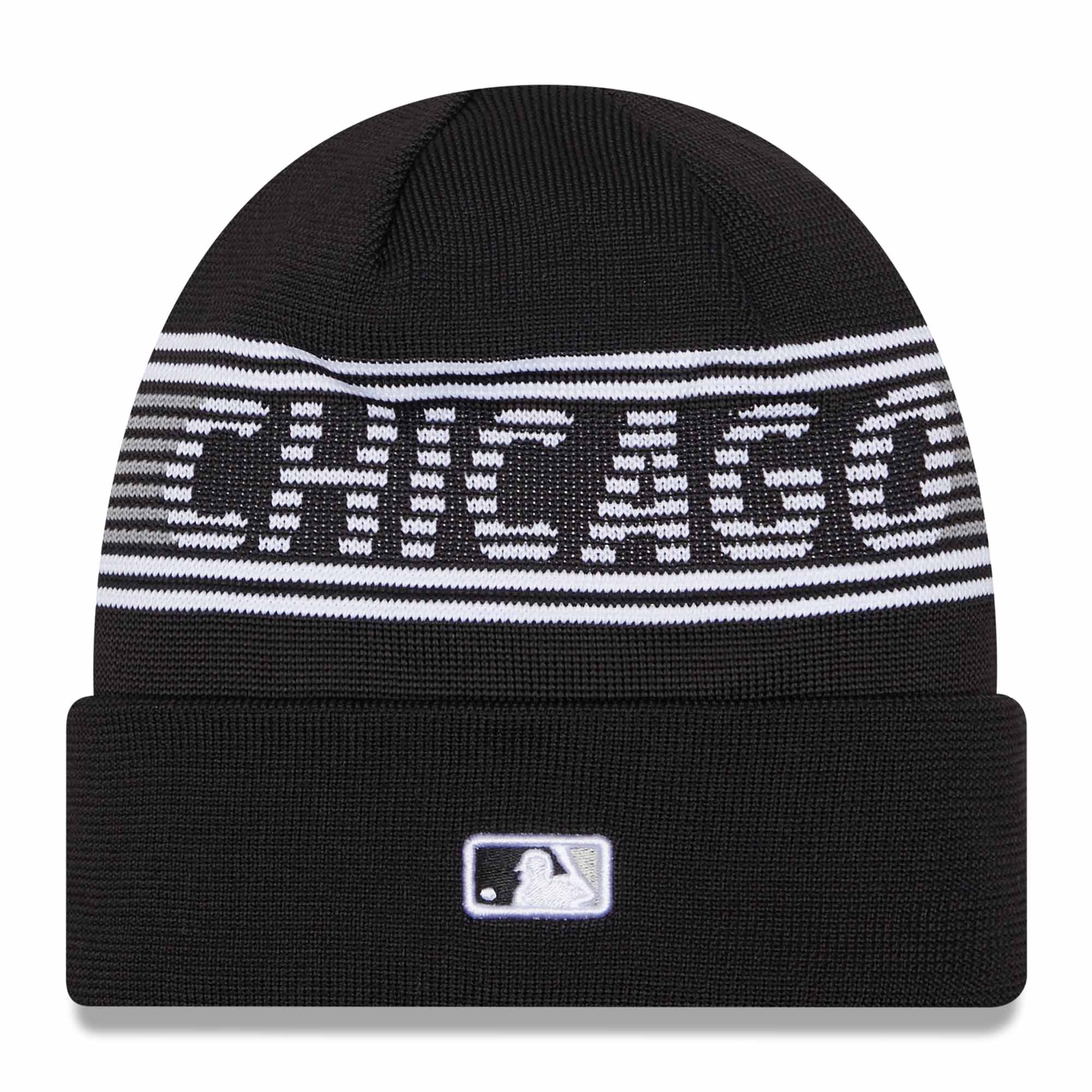 Chicago White Sox Authentic 2024 MLB Clubhouse New Era Beanie Knit