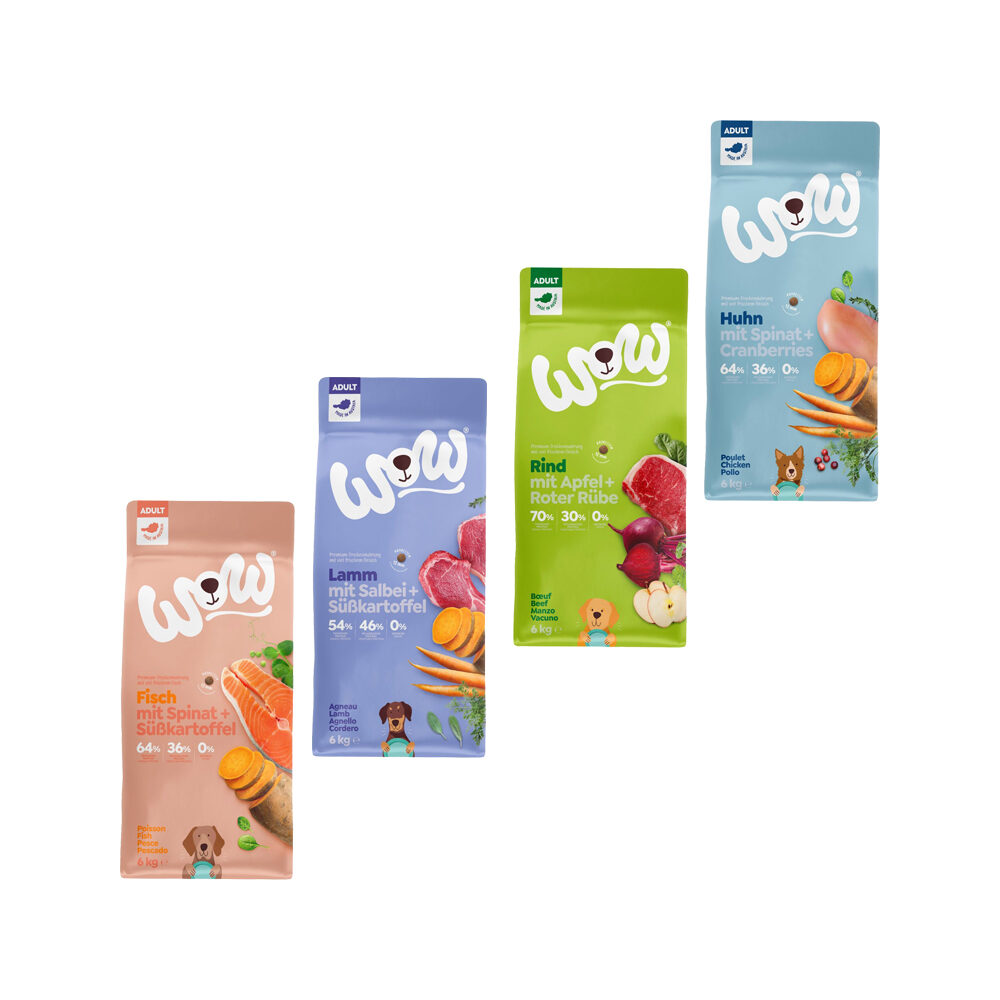 WOW! Adult Dog Food - Chicken - 12 kg