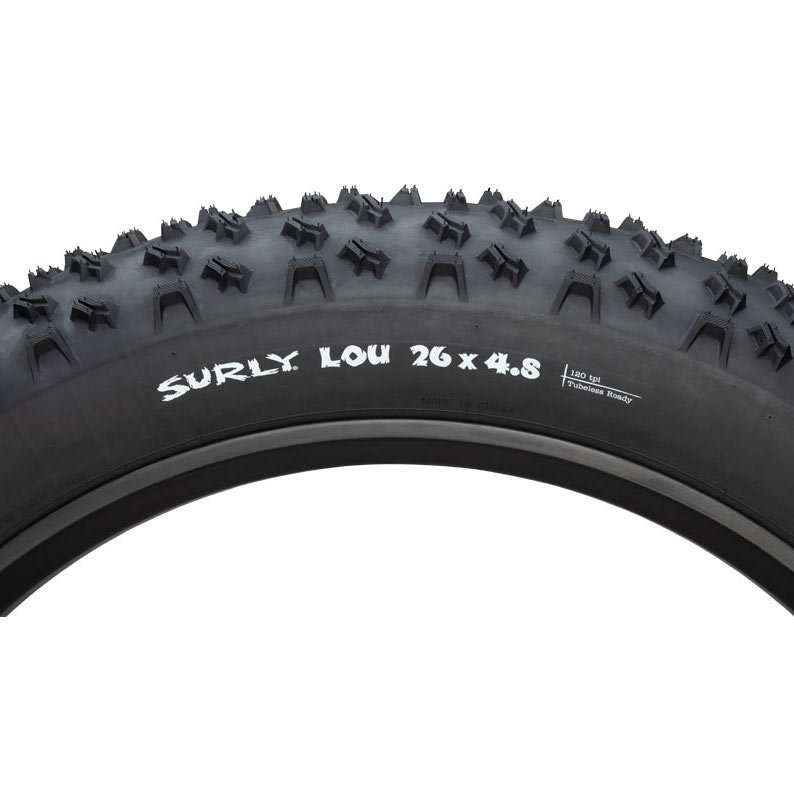 Surly Lou Fatbike Tubeless Ready Folding Tire - 26x4.8 Inches