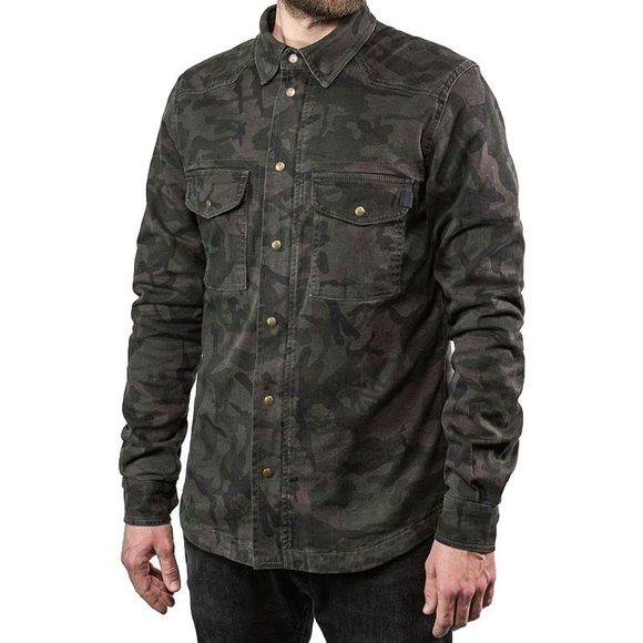 Motorcycle Skill John Doe Motoshirt Camouflage - GreenRef: JDE0076