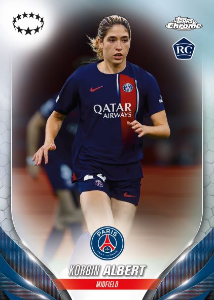2023-24 Topps Chrome® UEFA Women's Champions League - Hobby Box