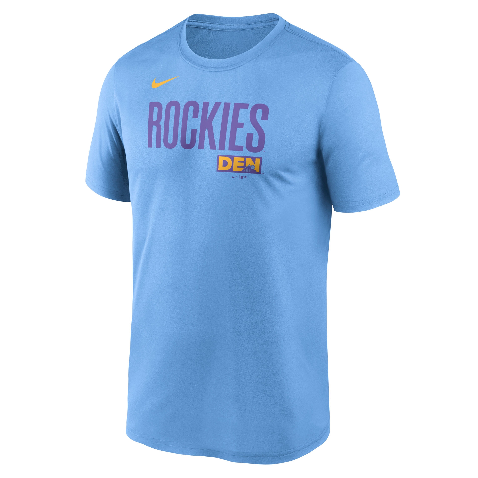 Colorado Rockies City Connect Legend MLB T-Shirt Blue