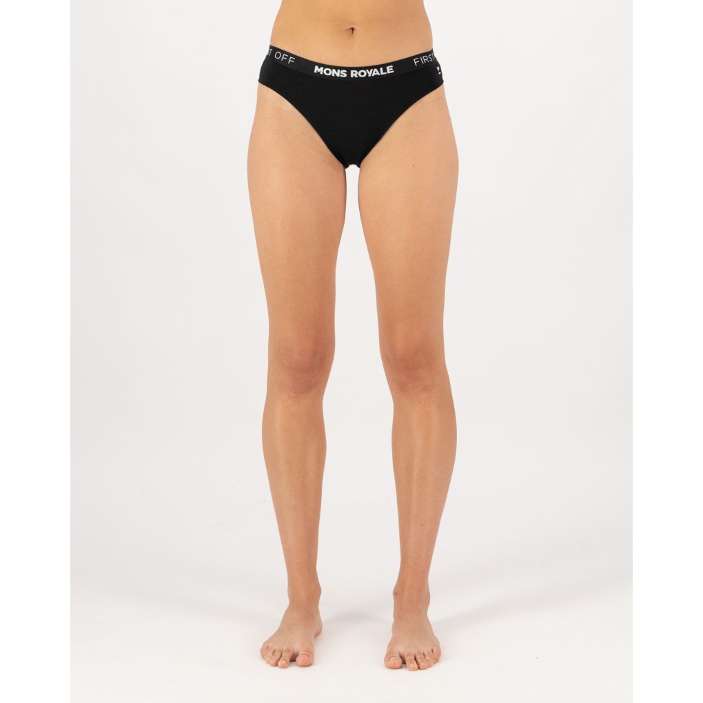 Mons Royale Folo Merino Briefs Women - black