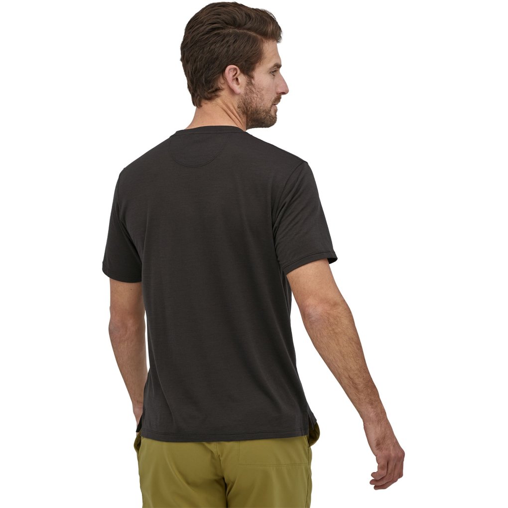 Patagonia Capilene Cool Merino T-Shirt Men - Black