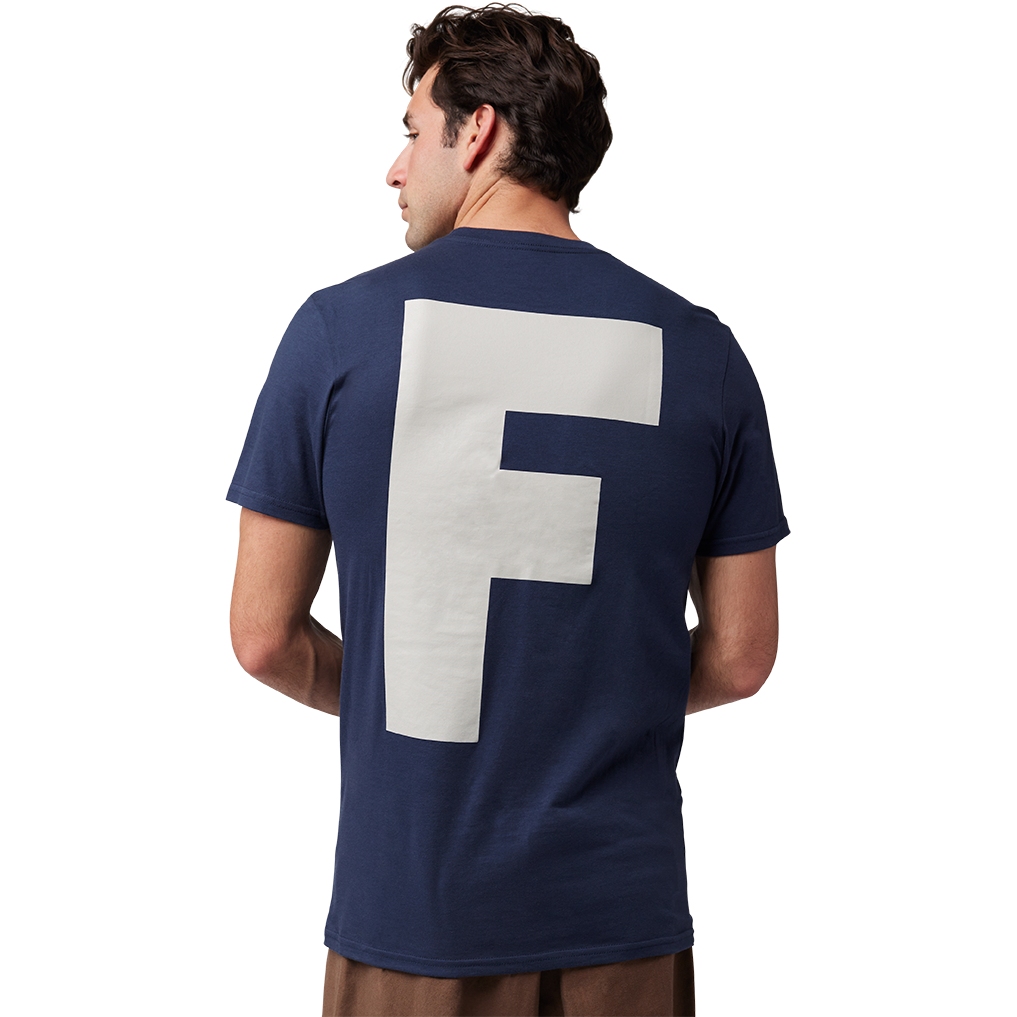 FOX Big F Short Sleeve Premium Tee Men - midnight