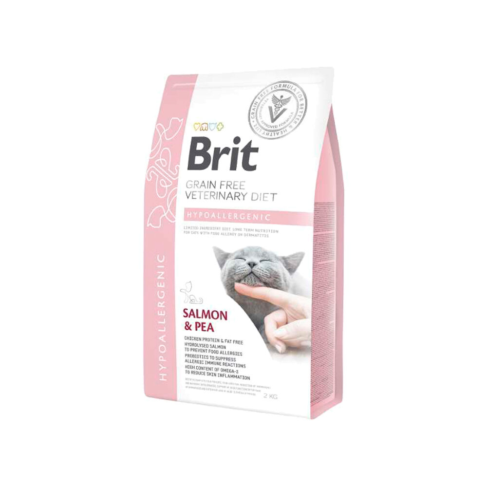 Brit Veterinary Diet Cat - Grain free - Hypoallergenic - 2 kg
