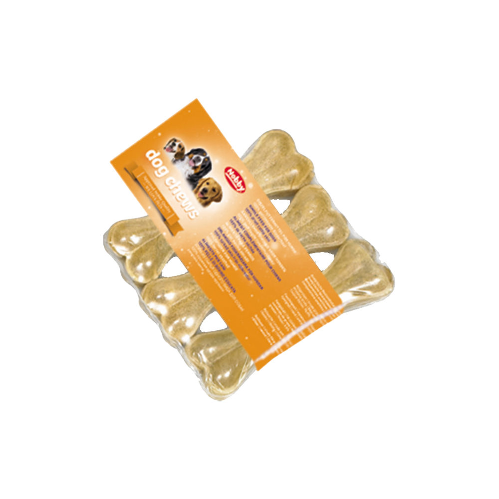 Nobby - Rawhide Chewy Bone - 3 Pieces - 13 cm