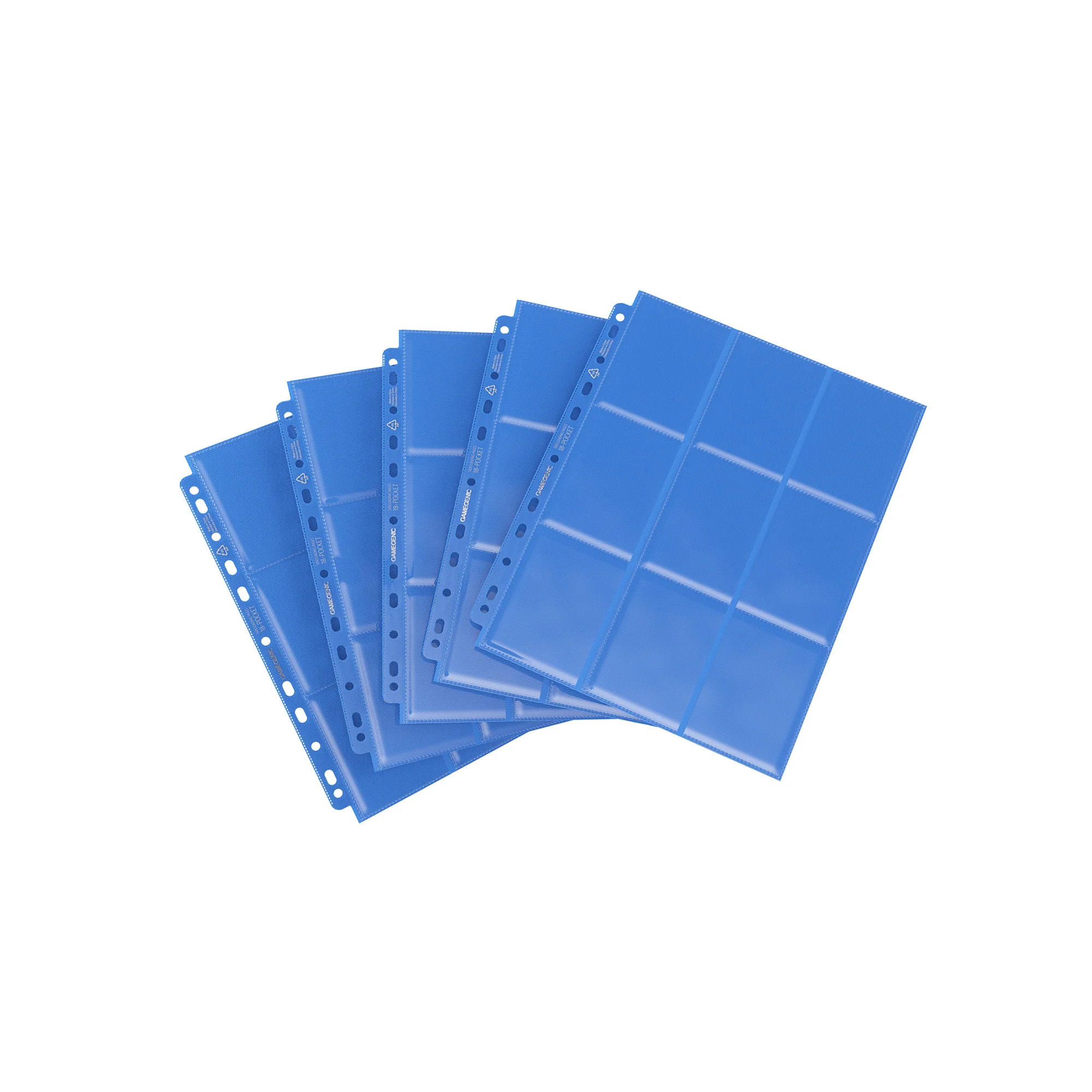Sideloading 18-Pocket Pages: 50 pg Blue
