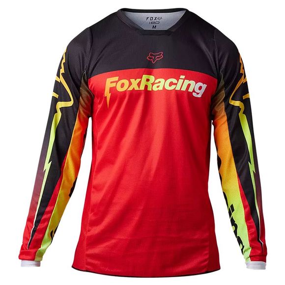 Fox 180 STATK 2023 cross Jersey - Red / BlackRef: Fx3988-C55753