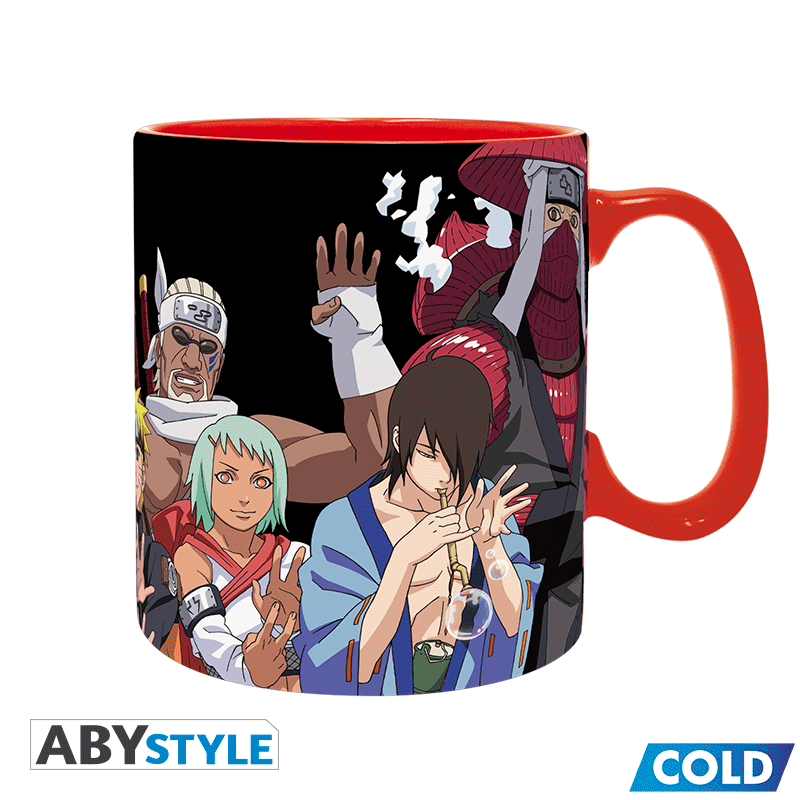 NARUTO SHIPPUDEN Mug Heat Change Bijû & Jinchûriki