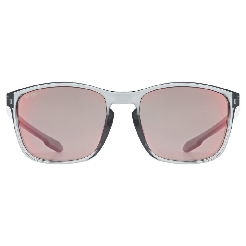 Uvex LGL 52 Sunglasses - smoke/mirror red