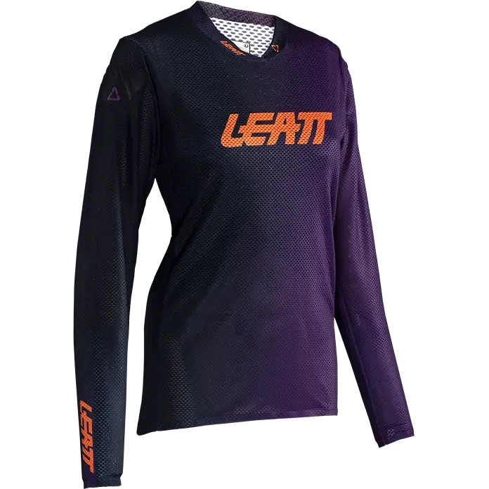 Leatt MTB Gravity 4.0 Long Sleeve Jersey Women - purple
