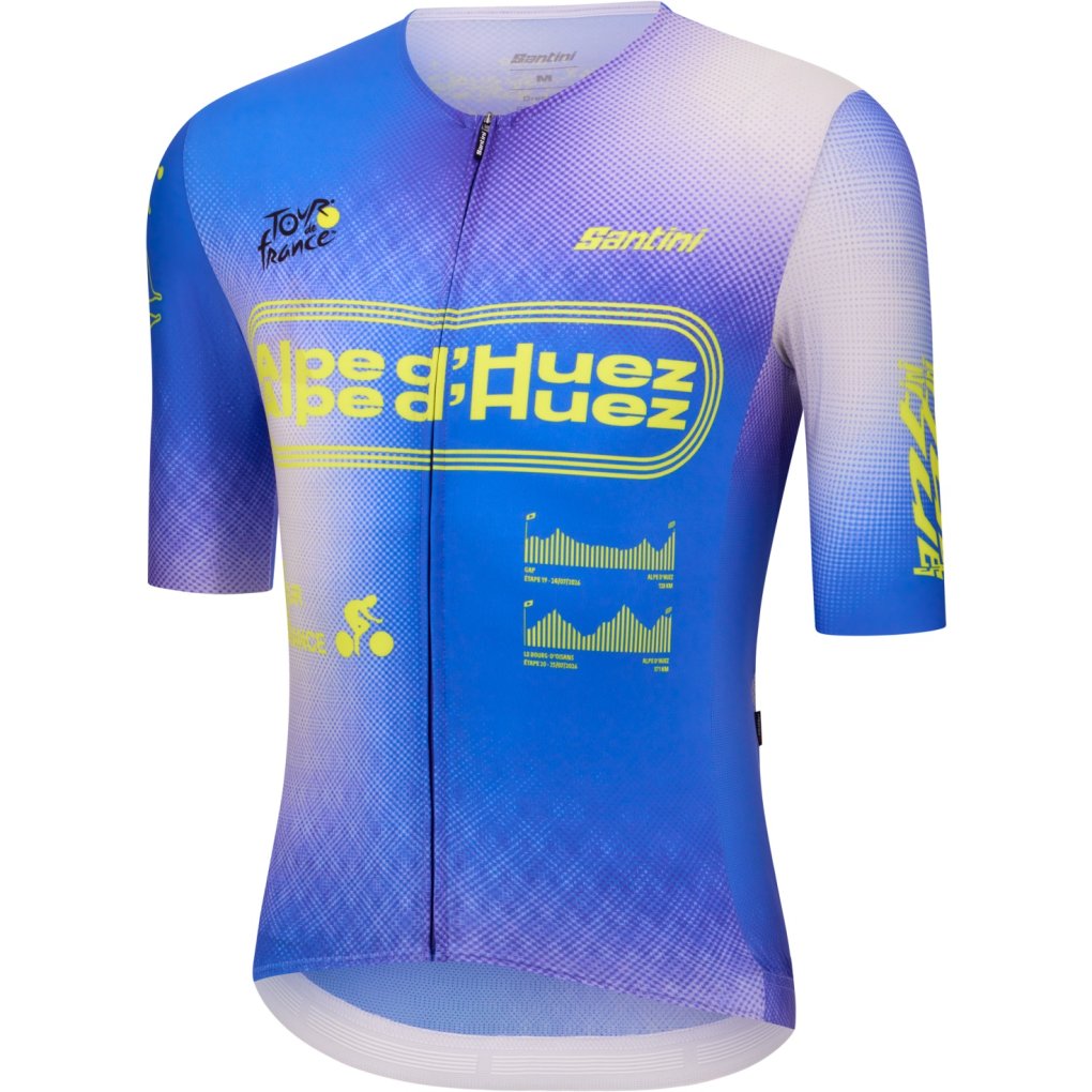 Santini Alpe D'Huez Jersey Men - Tour de France™ 2026 Collection RE97175CADHZ6TDF - lilla LL