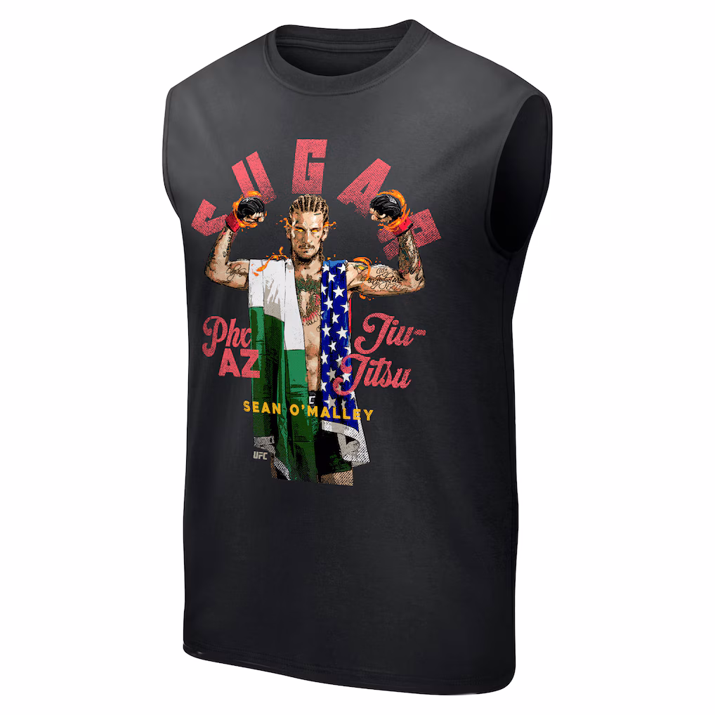 UFC Sean O'Malley Sugar Jiu-Jitsu Tank - Black - Mens