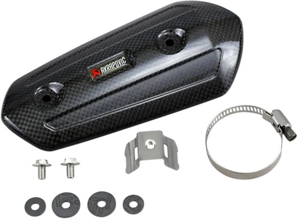 Akrapovic exhaust protection Visor Spare partYAMAHA 1700 VMX 1700 V-MAX (RP21) - 2009 - 2016Ref: Sa00453A / 18600480
