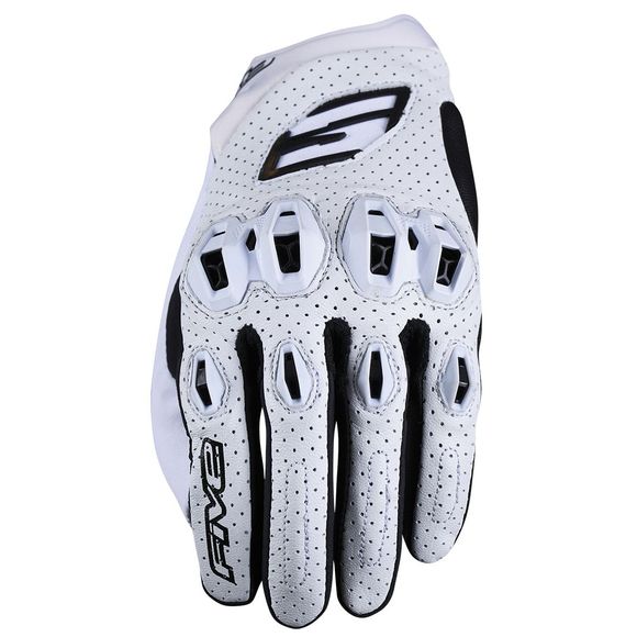Five stunt evo2 leather gloves - whiteRef: FV0375