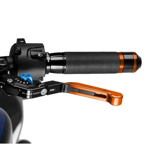 Puig Folding Extendable Clutch Lever 3.0 Orange Universal - BlueRef: PUI0161