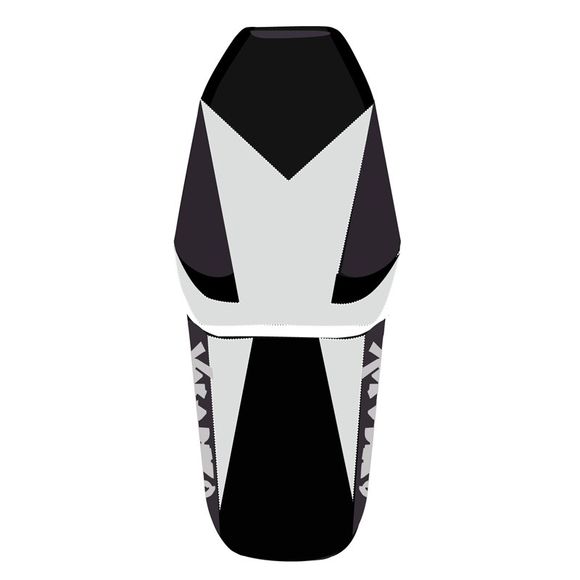 Housse de selle Bagster Noir/Ardoise/Lettres Grises clairesRef : 2858E