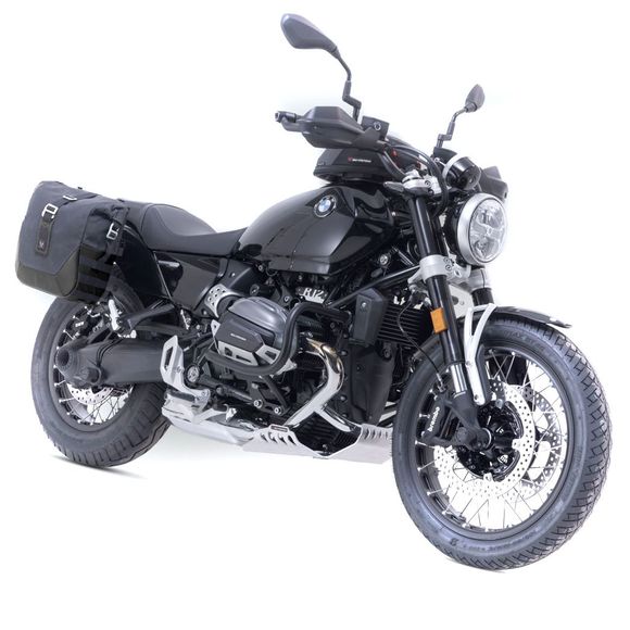 SW-MOTECH Legend Gear Saddlebags - Right Side 9.8 Liters with Brackets - BlackBMW 1200 R 12 - 2024 - 2025Ref: SWM0881