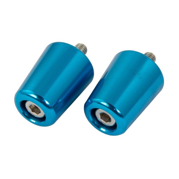 Bike It Universal Handlebar Ends - BlueRef: BIK0285