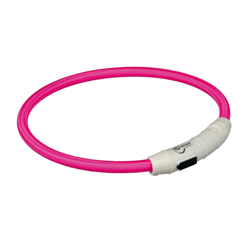 Trixie USB Flash Light Ring - L/XL - Pink