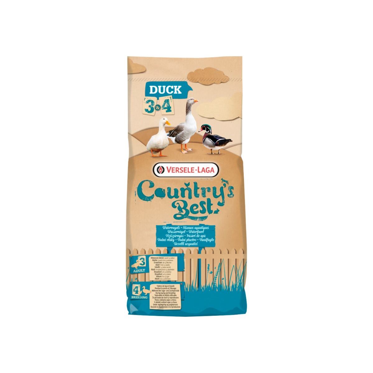 Versele-Laga Country's Best Duck 4 Pellet - 20kg