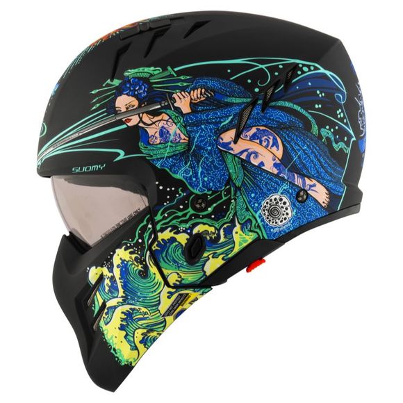 Suomy ARMOR jet helmet - MIZU KASAI - MulticolorRef: SU0411