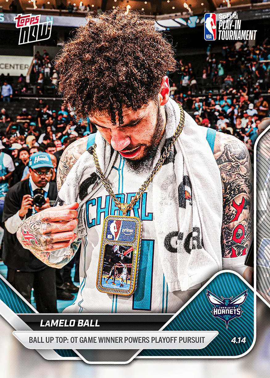 LaMelo Ball - 2025-26 NBA Topps NOW® - Card 257 - PR: 2155