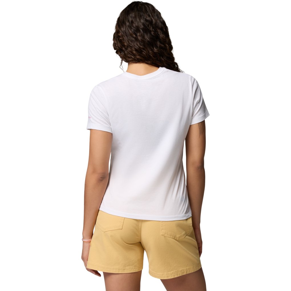 Columbia Ruby Springs Graphic Fitted T-Shirt Women - White/Brandrise