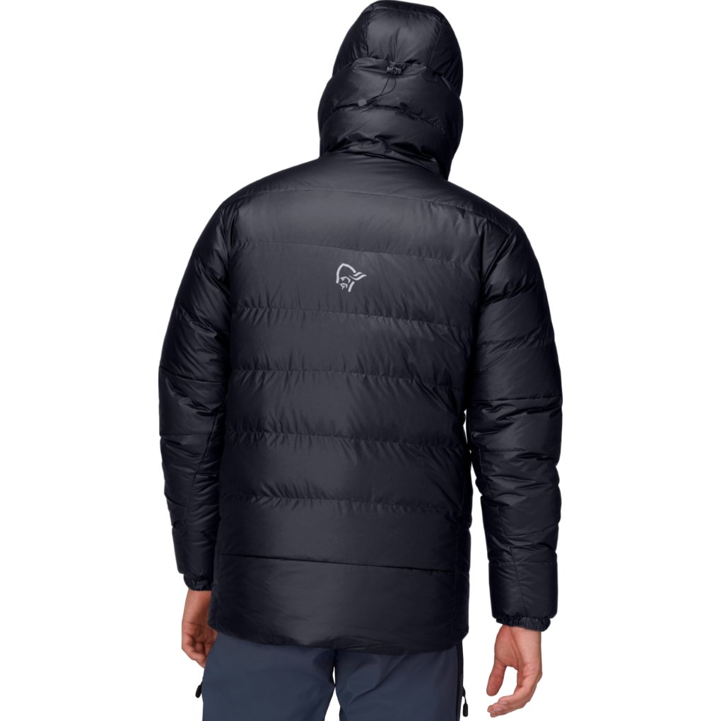 Norrona trollveggen down800 Hood Jacket Men - Caviar
