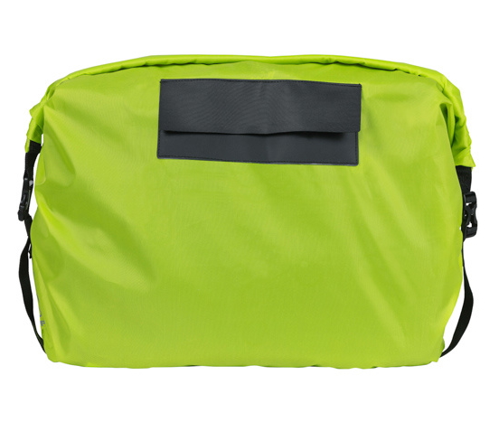 Basil Keep Dry and Clean Raincover - horizontal - neon yellow
