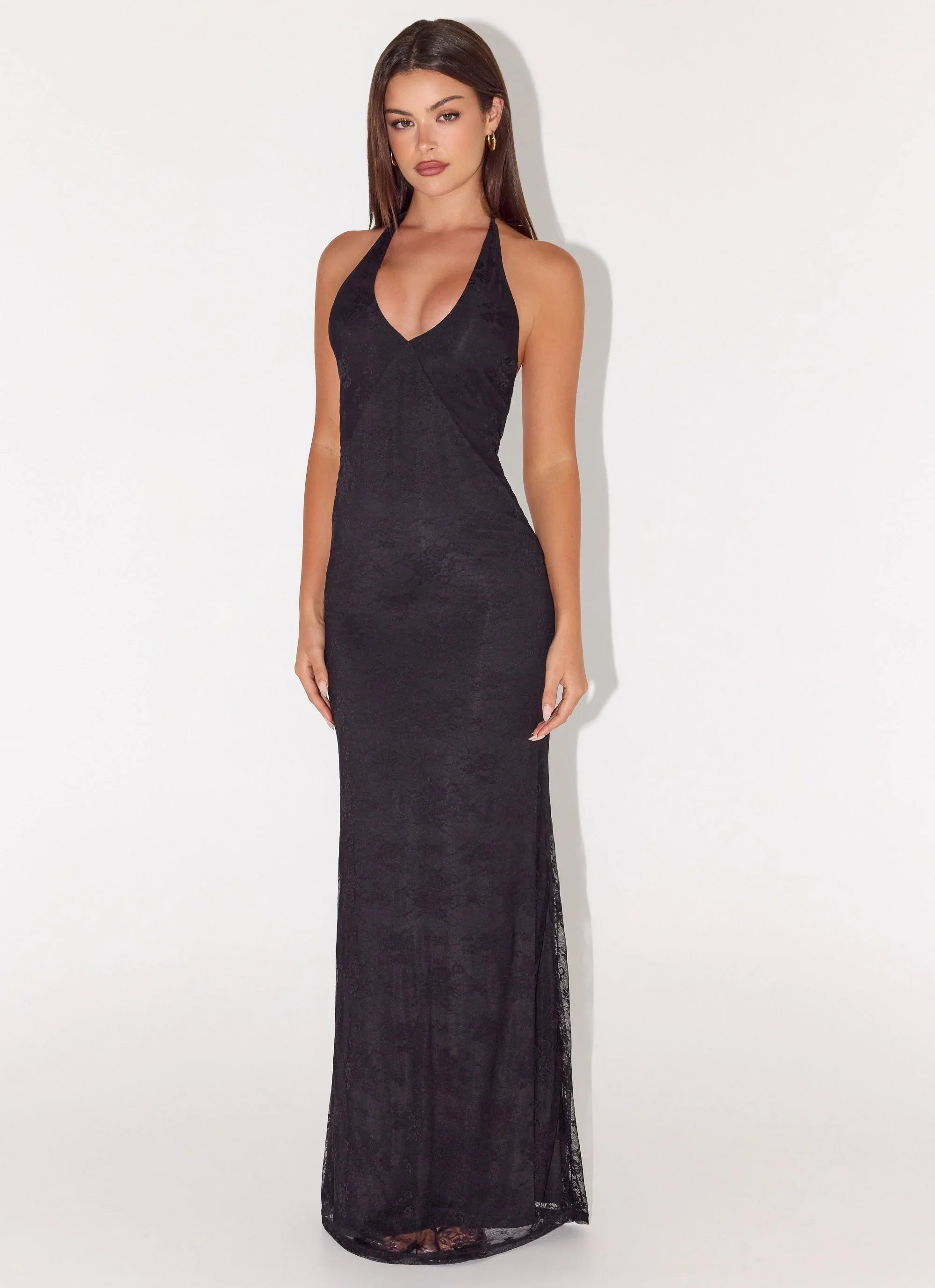 Knowles Lace Maxi Dress - Black