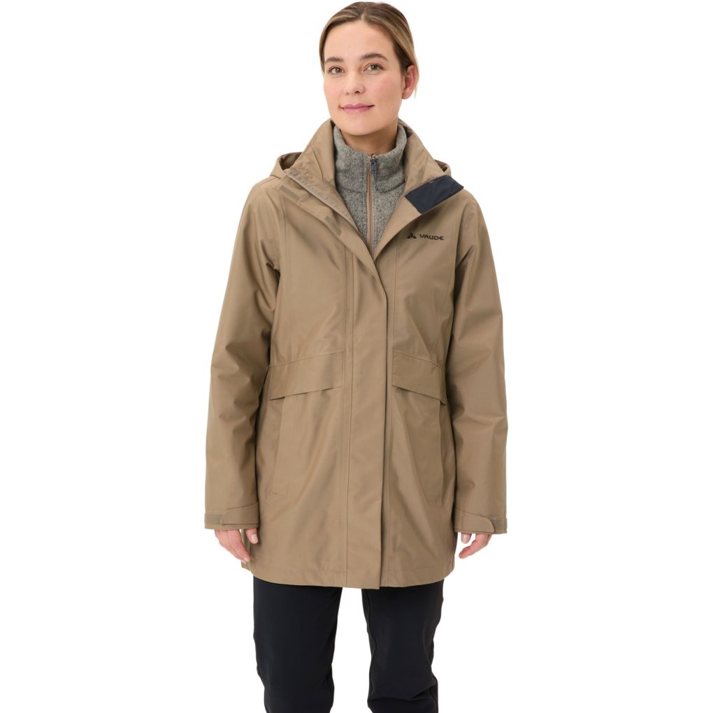 Vaude Idris 3in1 Parka IV Women - oat