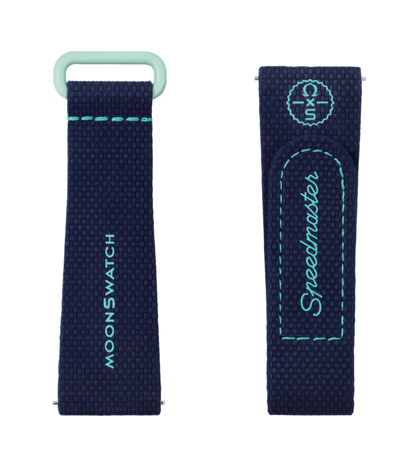MOONSWATCH DARK BLUE/GREEN RUBBER