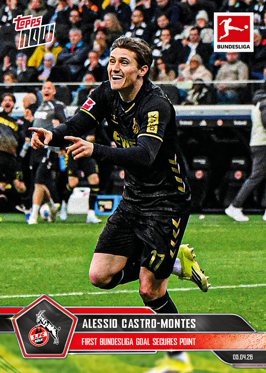 Alessio Castro-Montes - 2025-26 Bundesliga Topps NOW® - Card 163 - PR: 204