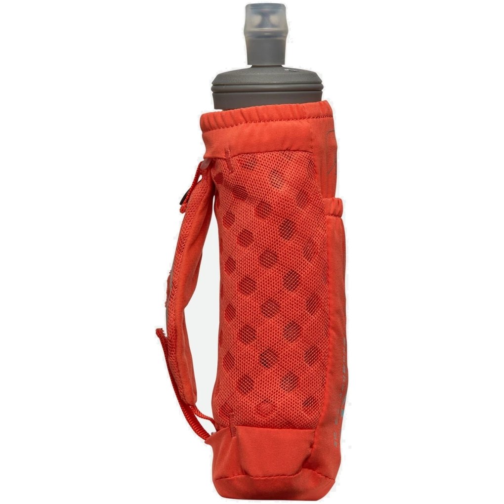 Nathan Sports ExoShot 2.0 14oz/420ml Handheld Bottle - tigerlily / angel blue