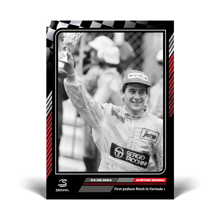 Topps UK - The Story of Senna - Card #8