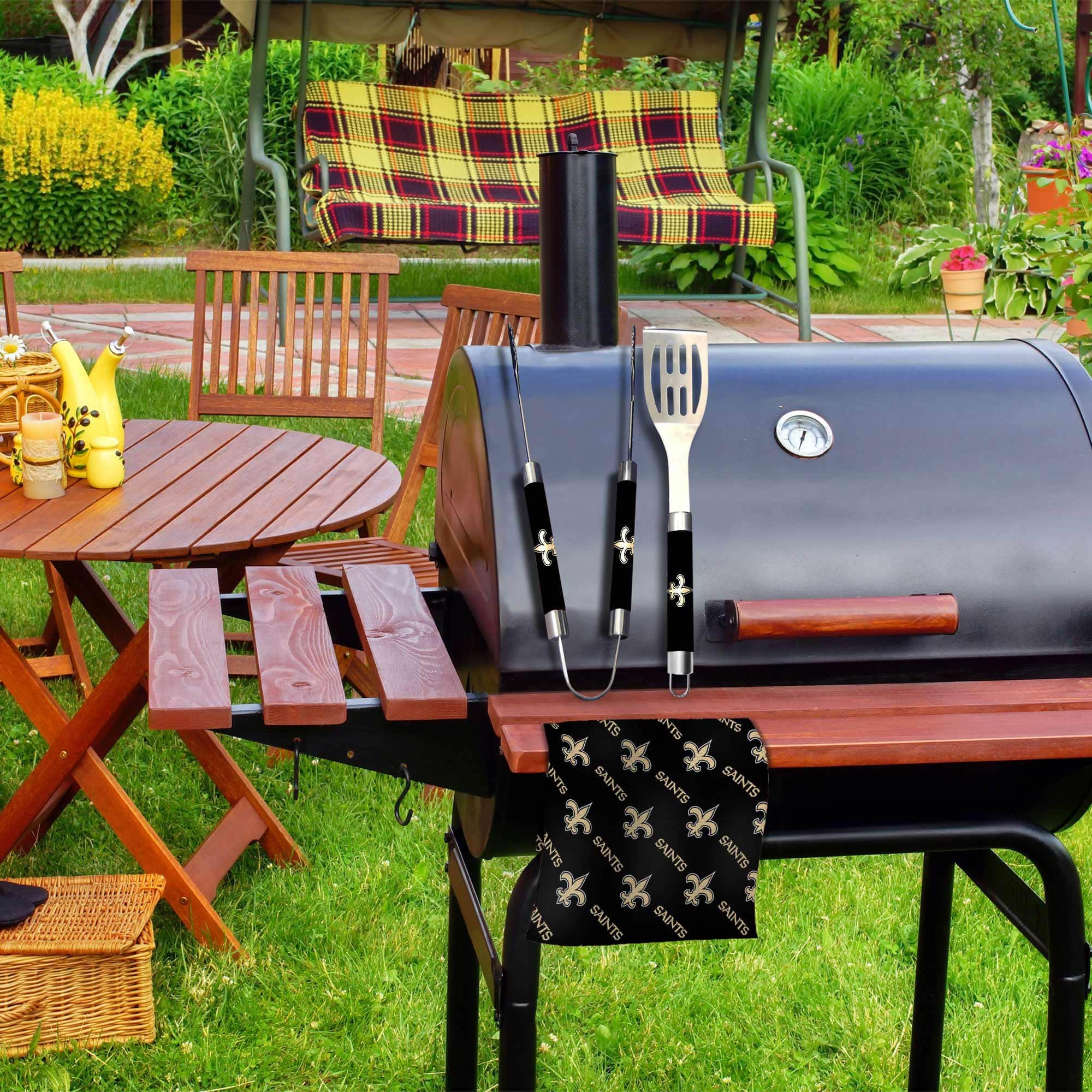 New Orleans Saints NFL Barbecue Set (3-Piece)