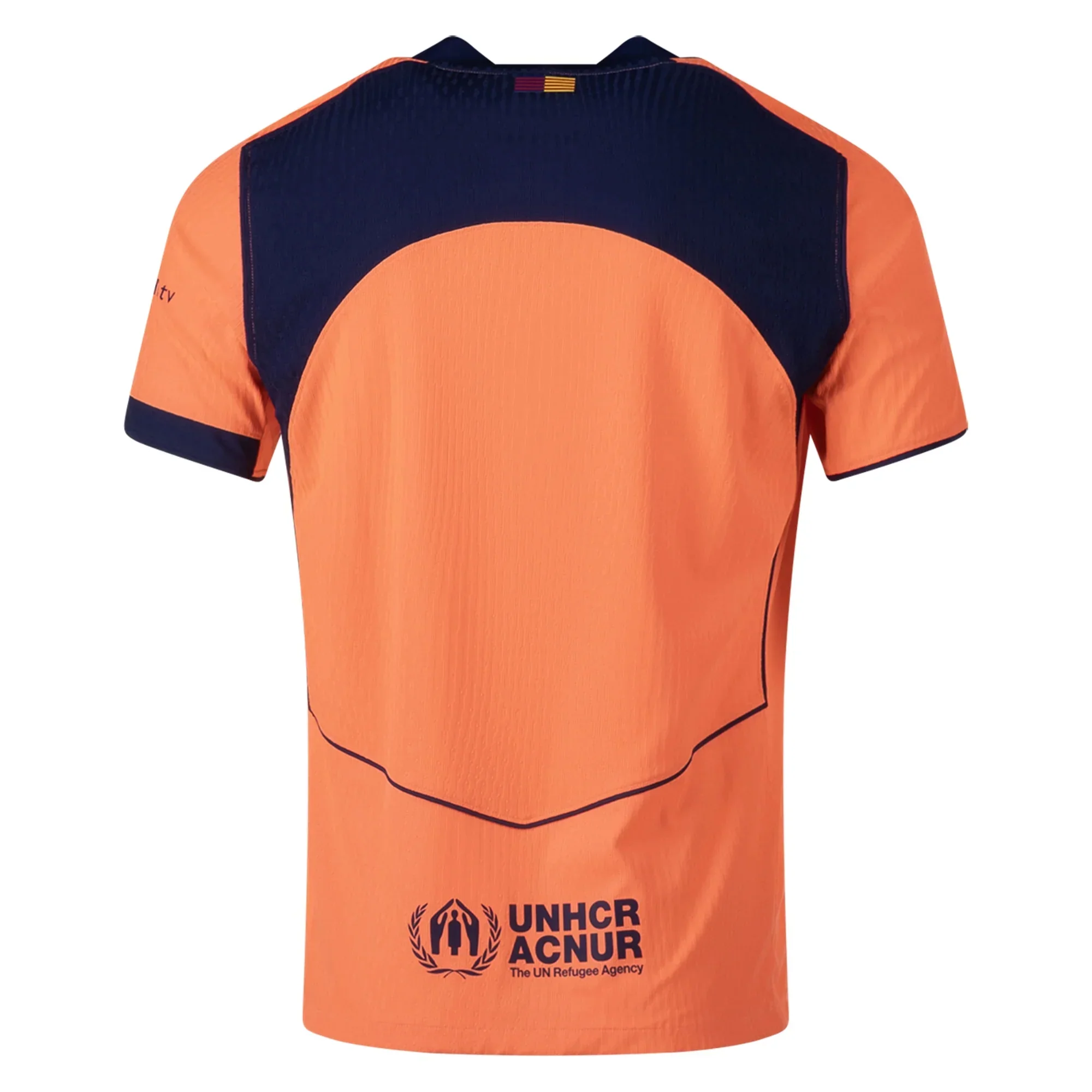 FC Barcelona Authentic Third T90 Jersey 25/26 (Bright Mango/Midnight Navy)